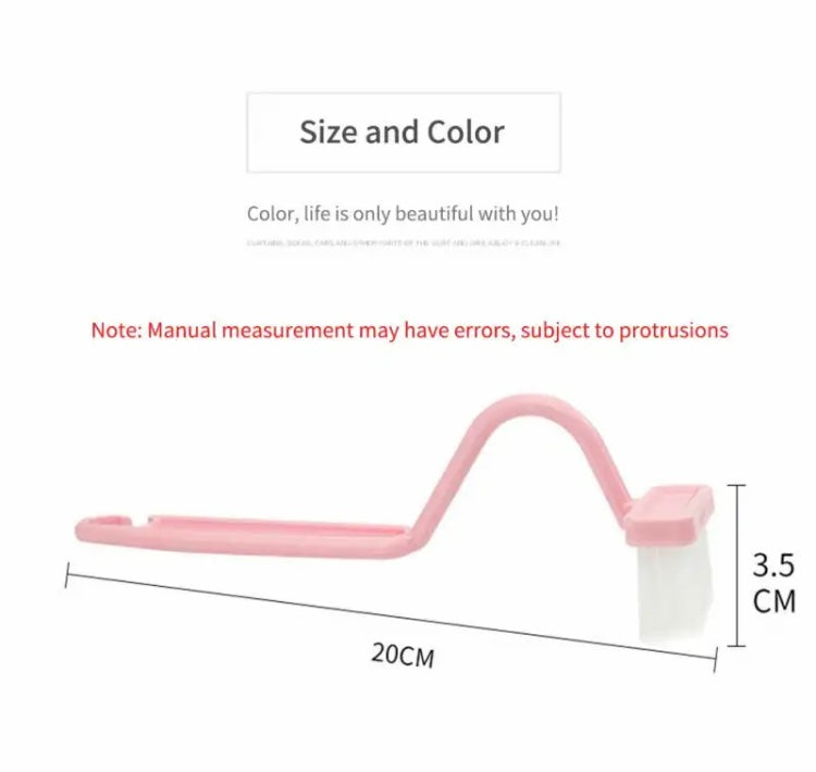 Toilet Cleaning Brush, Plastic Curved Toilet Cleaner Brush, V Shape Toilet Rim Cleaning Brush, Bathroom Window Kitchen Toilet Edge Toilet Cleaning Brush, Plastic Curved Toilet Cleaner Brush, V Shape Toilet Rim Cleaning Brush, Bathroom Window Kitchen Toilet Edge